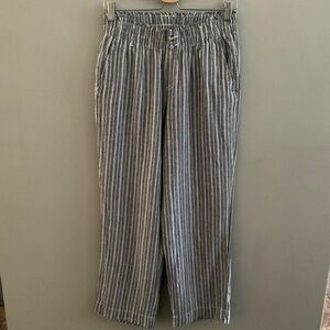 Briggs New York Striped Pants in Gray